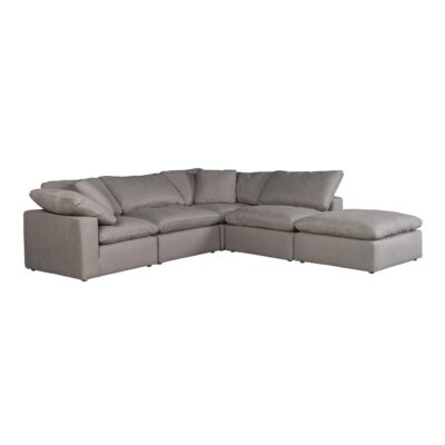 Terra Condo Dream Modular Sectional Livesmart Fabric Light Grey YJ-1018-29 YJ 1018 29 03