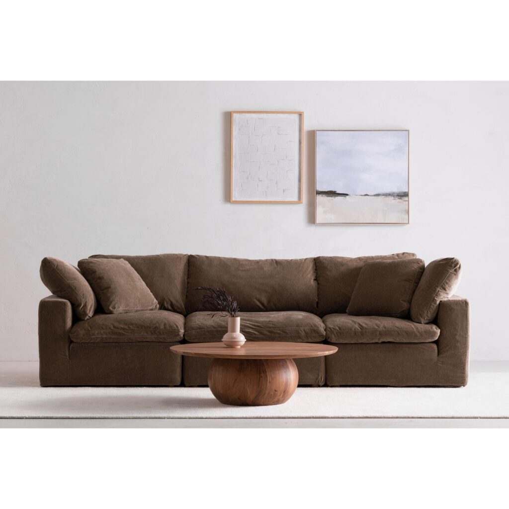 Clay Modular Sofa Performance Fabric - Image 7