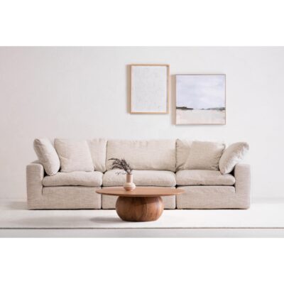 Clay Modular Sofa Performance Fabric YJ-1026-49 YJ 1026 49 30