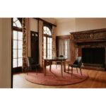 Burton Dining Chair Black Fade Vegan Leather (Set of 2) 20 Burton Dining Chair Black Fade Vegan Leather (Set of 2) YM-1002-07 YM 1002 07 50