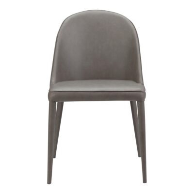 Burton Pu Dining Chair Grey (Set of 2) YM-1002-26 YM 1002 26