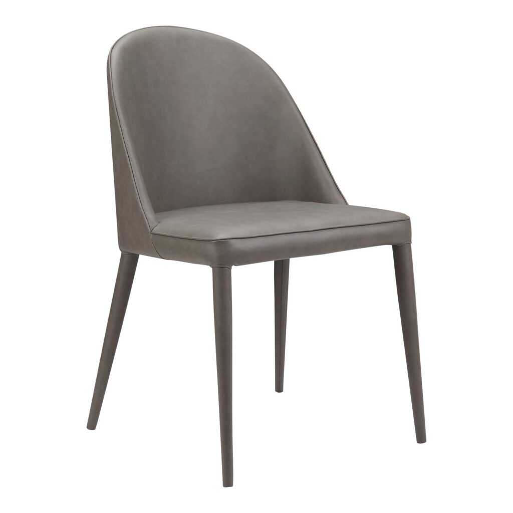 Burton Pu Dining Chair Grey (Set of 2) - Image 5