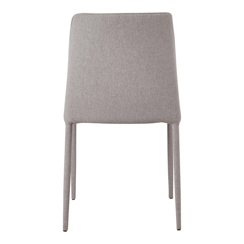 Nora Fabric Dining Chair Light Grey (Set of 2) - Image 7