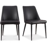 Lula Dining Chair Black (Set of 2) 12 Lula Dining Chair Black (Set of 2) YM-1006-02 YM 1006 02 81