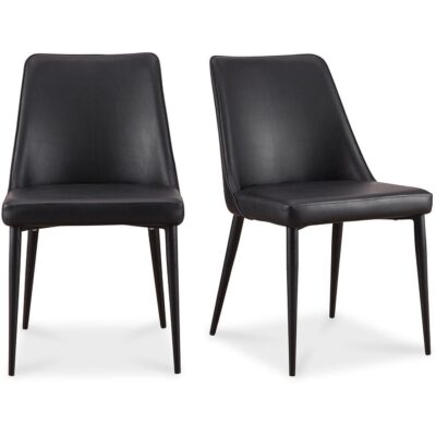 Lula Dining Chair Black (Set of 2) YM-1006-02 YM 1006 02 81