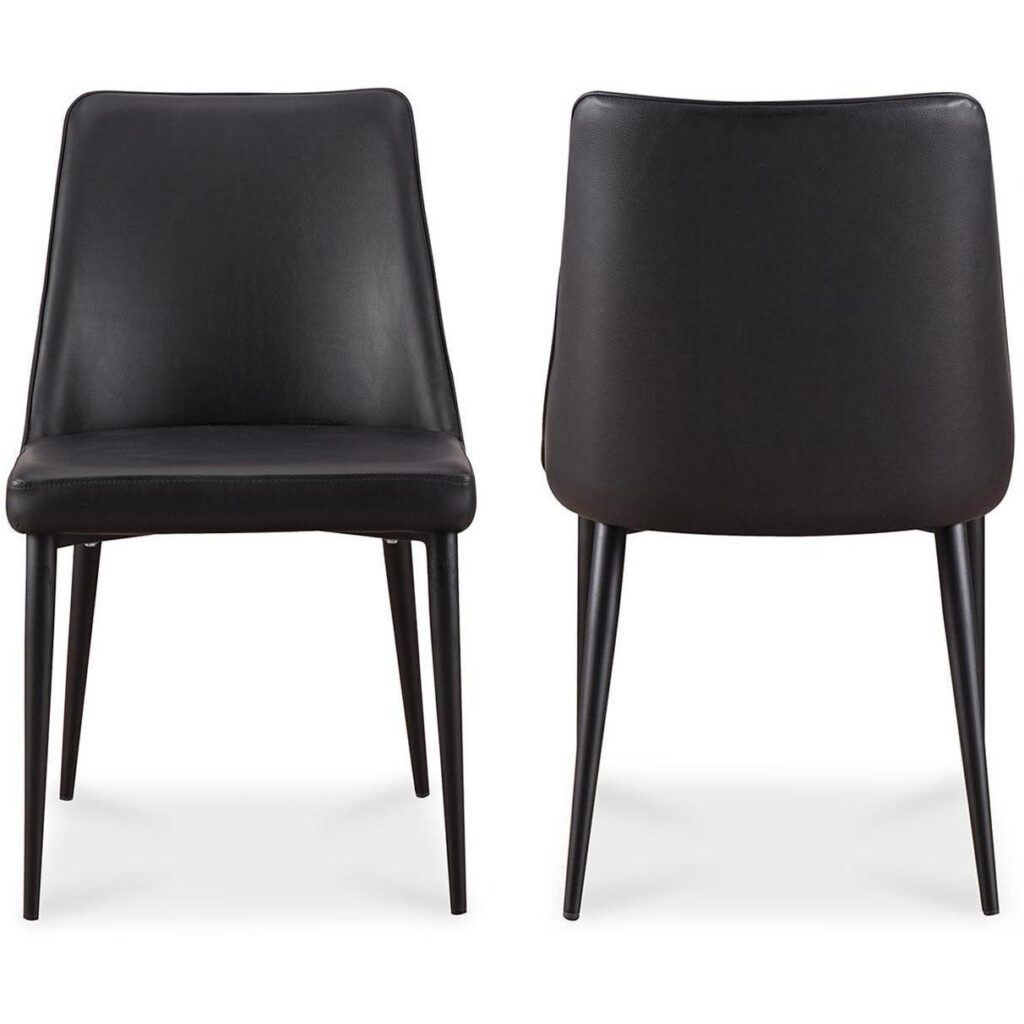 Lula Dining Chair Black (Set of 2) - Image 3