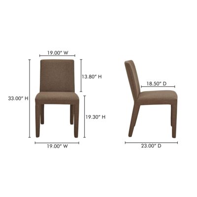 Monte Dining Chair Performance Fabric-Set Of Two YM-1008-03 YM 1008 03 70