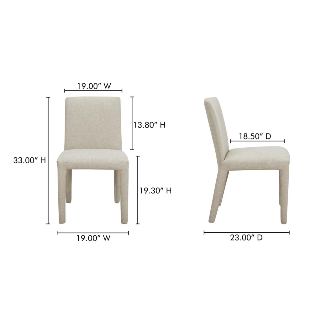 Monte Dining Chair Performance Fabric -Set Of Two - Image 10