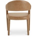 Martens Dining Chair Brown Leather YM-1009-03 YM 1009 03 Martens back shadsilo