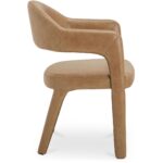 Martens Dining Chair Brown Leather YM-1009-03 YM 1009 03 Martens side shadsilo