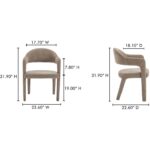 Martens Dining Chair Camel YM-1009-21 YM 1009 21 70