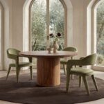 Martens Dining Chair Green Velvet YM-1009-27 YM 1009 27 10