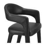 Martens Counter Stool Black Leather 14 Martens Counter Stool Black Leather - Image 6