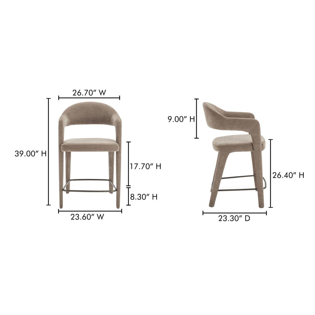 Martens Counter Stool Camel - Image 7