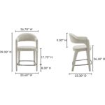 Martens Counter Stool Beige YM-1010-34 YM 1010 34 70