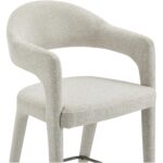 Martens Counter Stool Beige YM-1010-34 YM 1010 34 Martens closeup shadsilo
