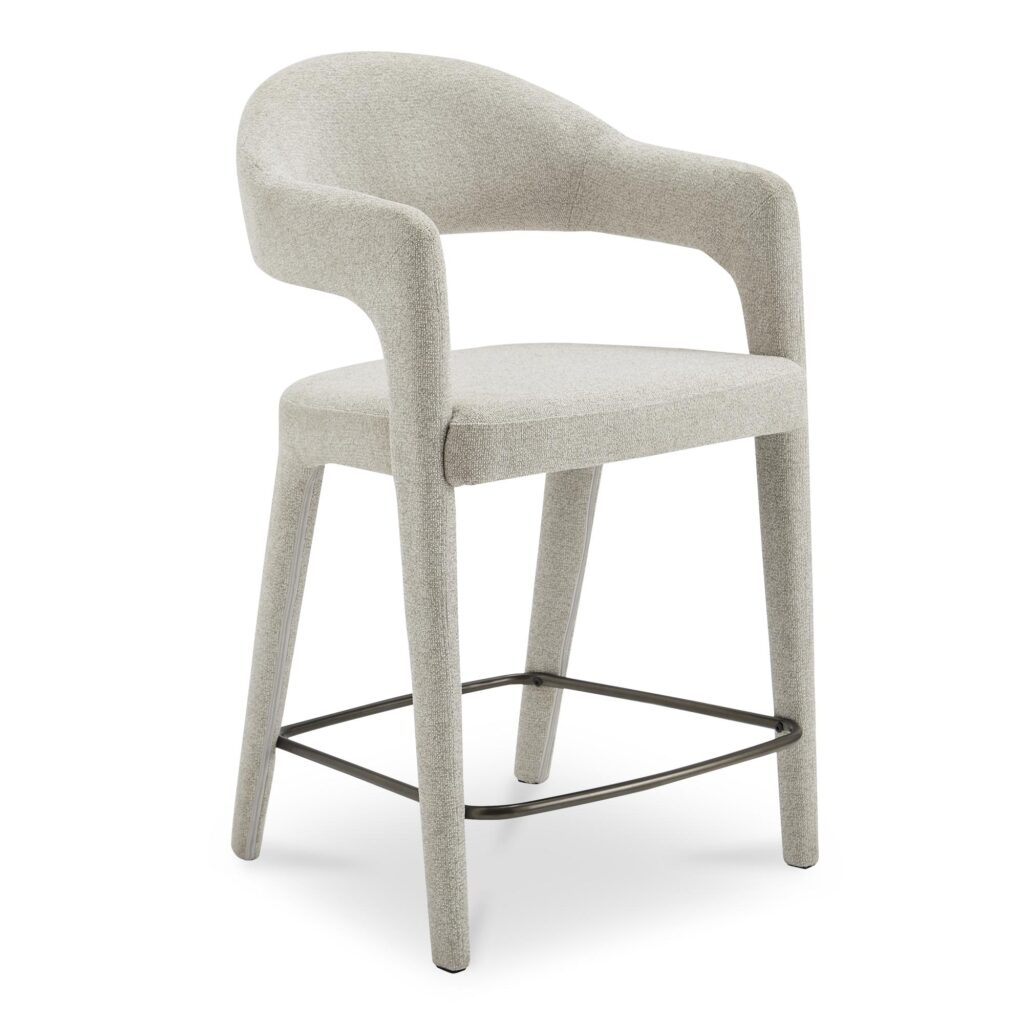 Martens Counter Stool Beige - Image 2