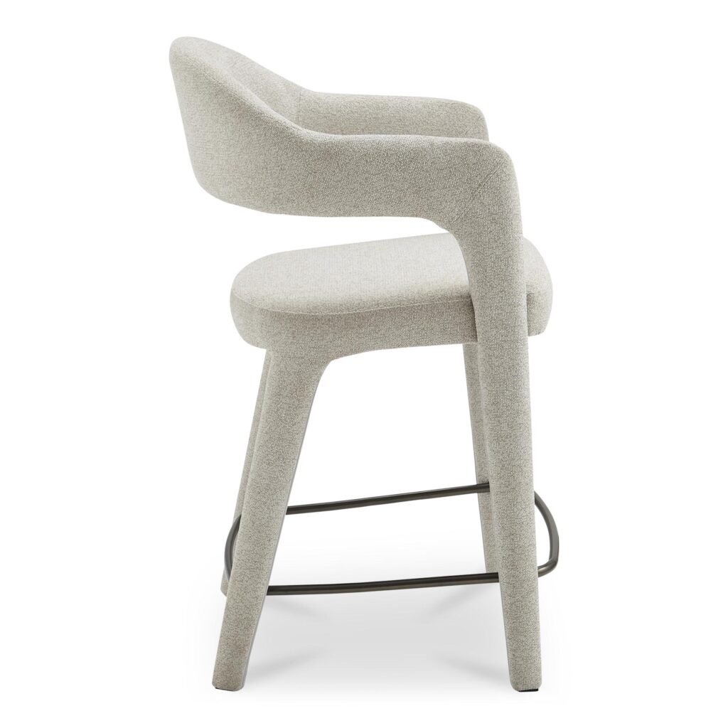 Martens Counter Stool Beige - Image 3