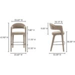 Martens Bar Stool Camel YM-1011-21 YM 1011 21 70
