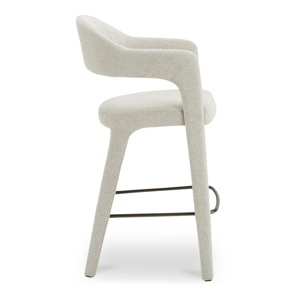 Martens Bar Stool Beige - Image 3