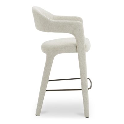 Martens Bar Stool Beige YM-1011-34 YM 1011 34 Martens side right shadsilo