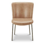 Early Dining Chair Tan Leather (Set of 2) 8 Early Dining Chair Tan Leather (Set of 2) - Image 2