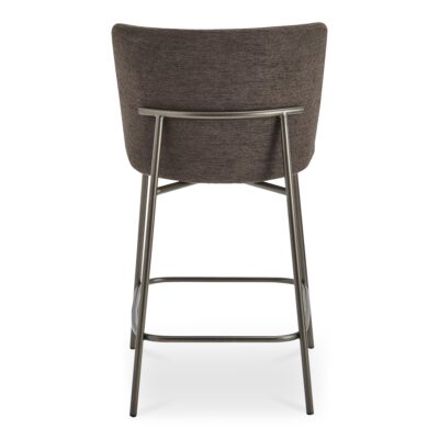 Early Counter Stool Dark Brown YM-1013-20 YM 1013 20 Early back shadsilo