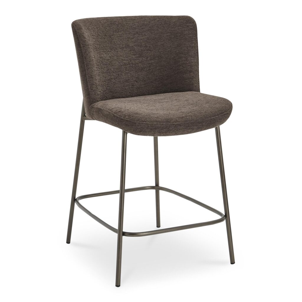 Early Counter Stool Dark Brown - Image 2