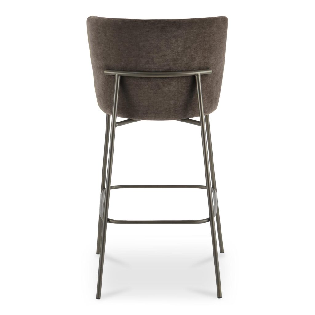 Early Bar Stool Dark Brown - Image 4