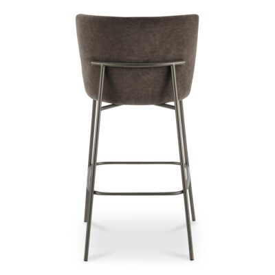 Early Bar Stool Dark Brown YM-1014-20 YM 1014 20 Early back shadsilo