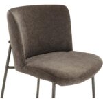 Early Bar Stool Dark Brown YM-1014-20 YM 1014 20 Early closeup shadsilo