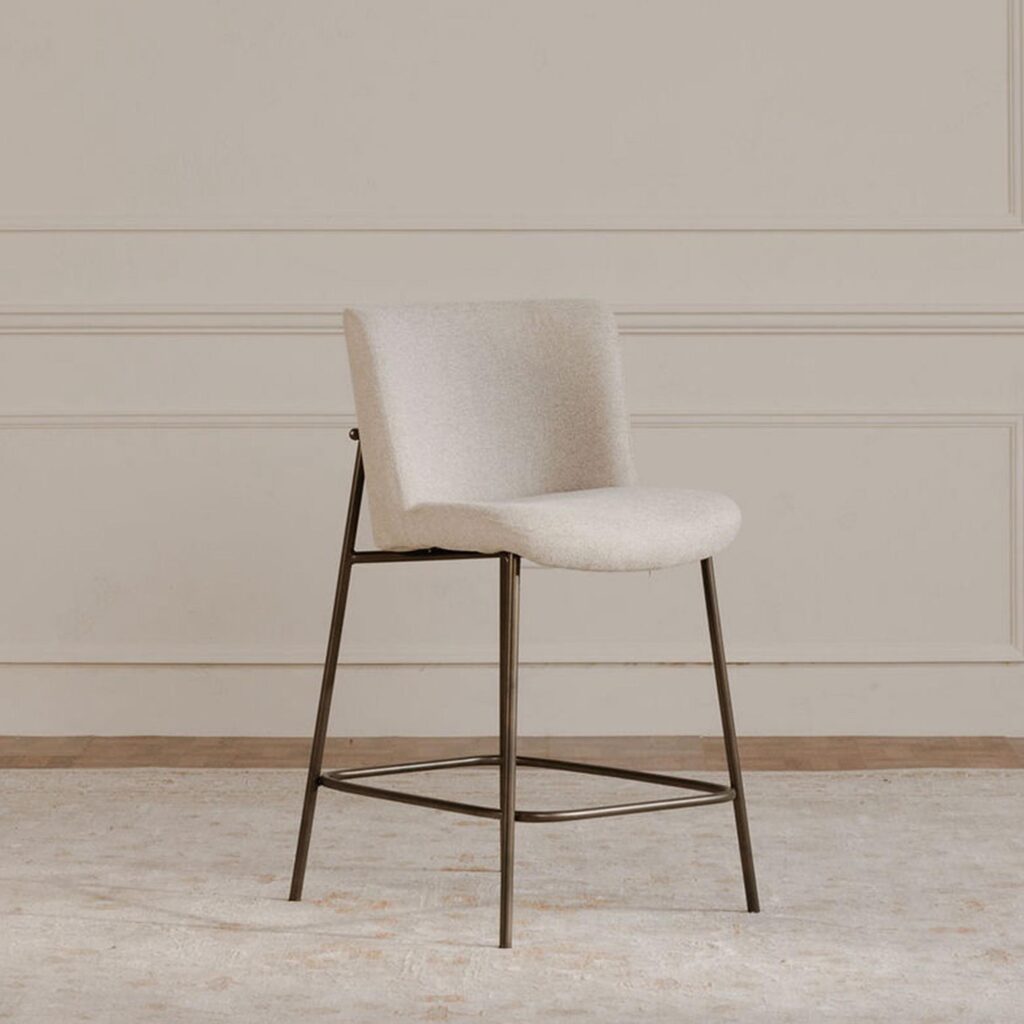 Early Bar Stool Beige - Image 6