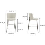 Early Bar Stool Beige YM-1014-34 YM 1014 34 70