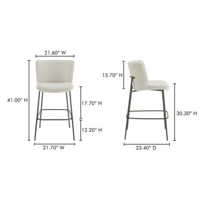 Early Bar Stool Beige YM-1014-34 YM 1014 34 70