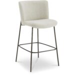 Early Bar Stool Beige YM-1014-34 YM 1014 34 Early diagR shadsilo