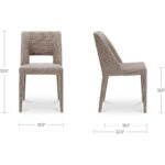 Joyce Dining Chair Light Brown - Set of Two 15 Joyce Dining Chair Light Brown - Set of Two YM-1019-21 YM 1019 21 70