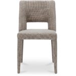 Joyce Dining Chair Light Brown-Set of Two YM-1019-21 YM 1019 21 Joyce front shadsilo