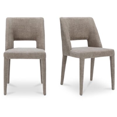 Joyce Dining Chair Light Brown-Set of Two