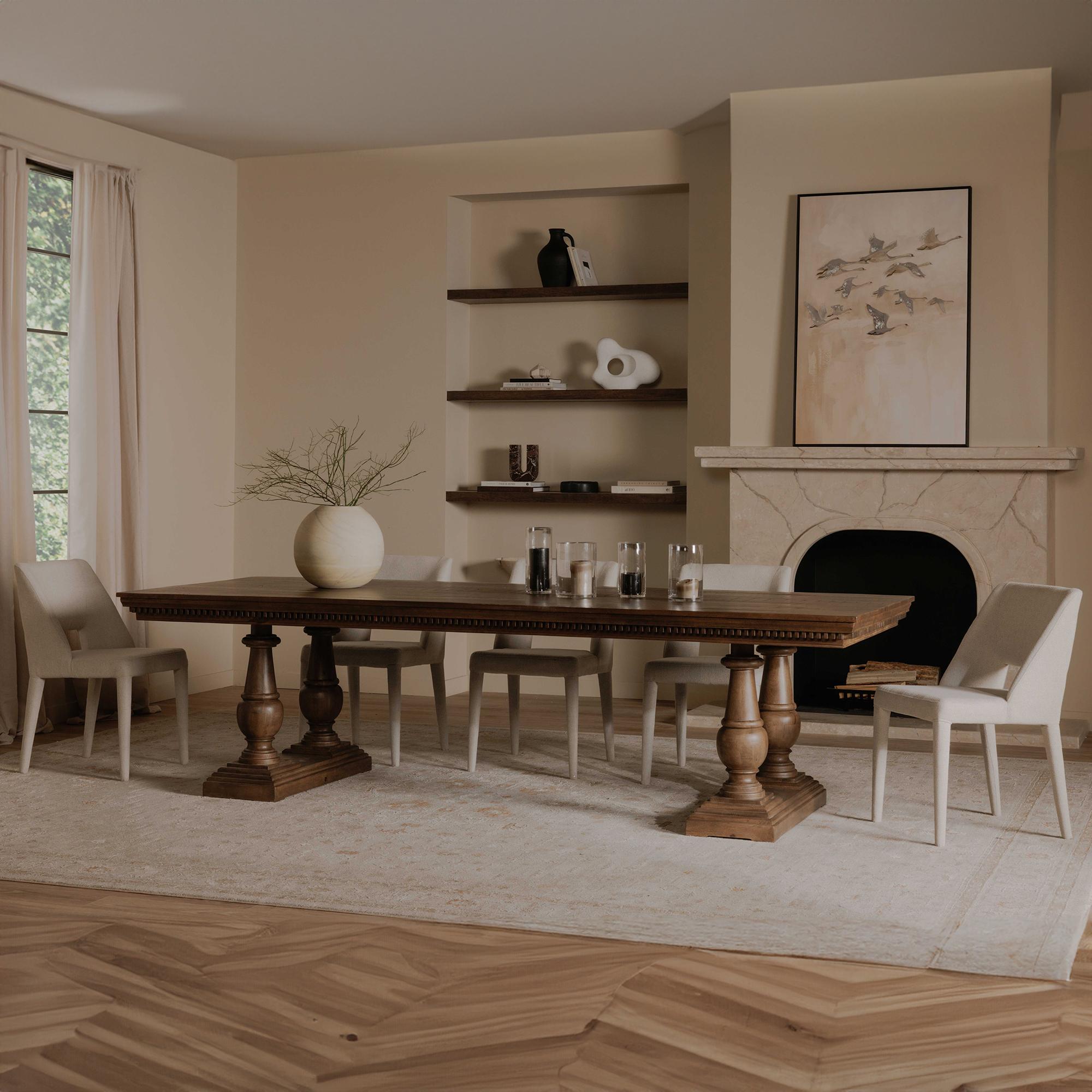 Joyce Dining Chair Beige-Set of Two 8 Joyce Dining Chair Beige-Set of Two - Image 8