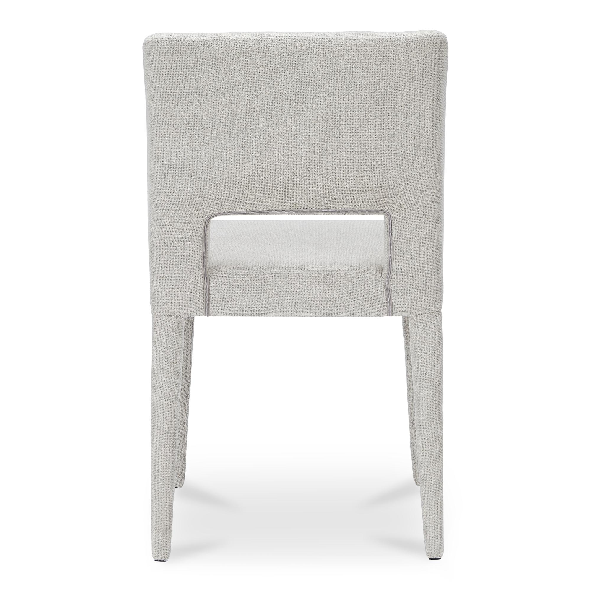 Joyce Dining Chair Beige-Set of Two 5 Joyce Dining Chair Beige-Set of Two - Image 5