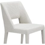 Joyce Dining Chair Beige-Set of Two YM-1019-34 YM 1019 34 Joyce closeup shadsilo