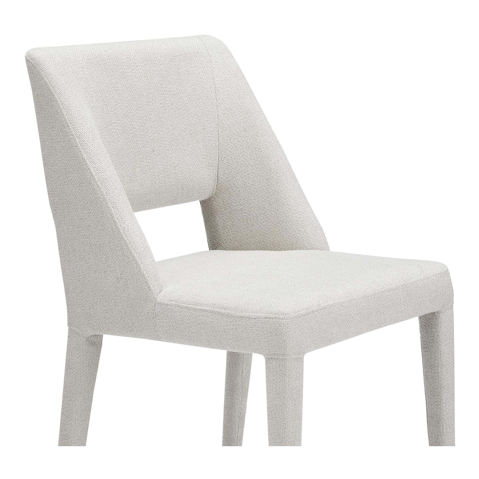 Joyce Dining Chair Beige-Set of Two 6 Joyce Dining Chair Beige-Set of Two - Image 6