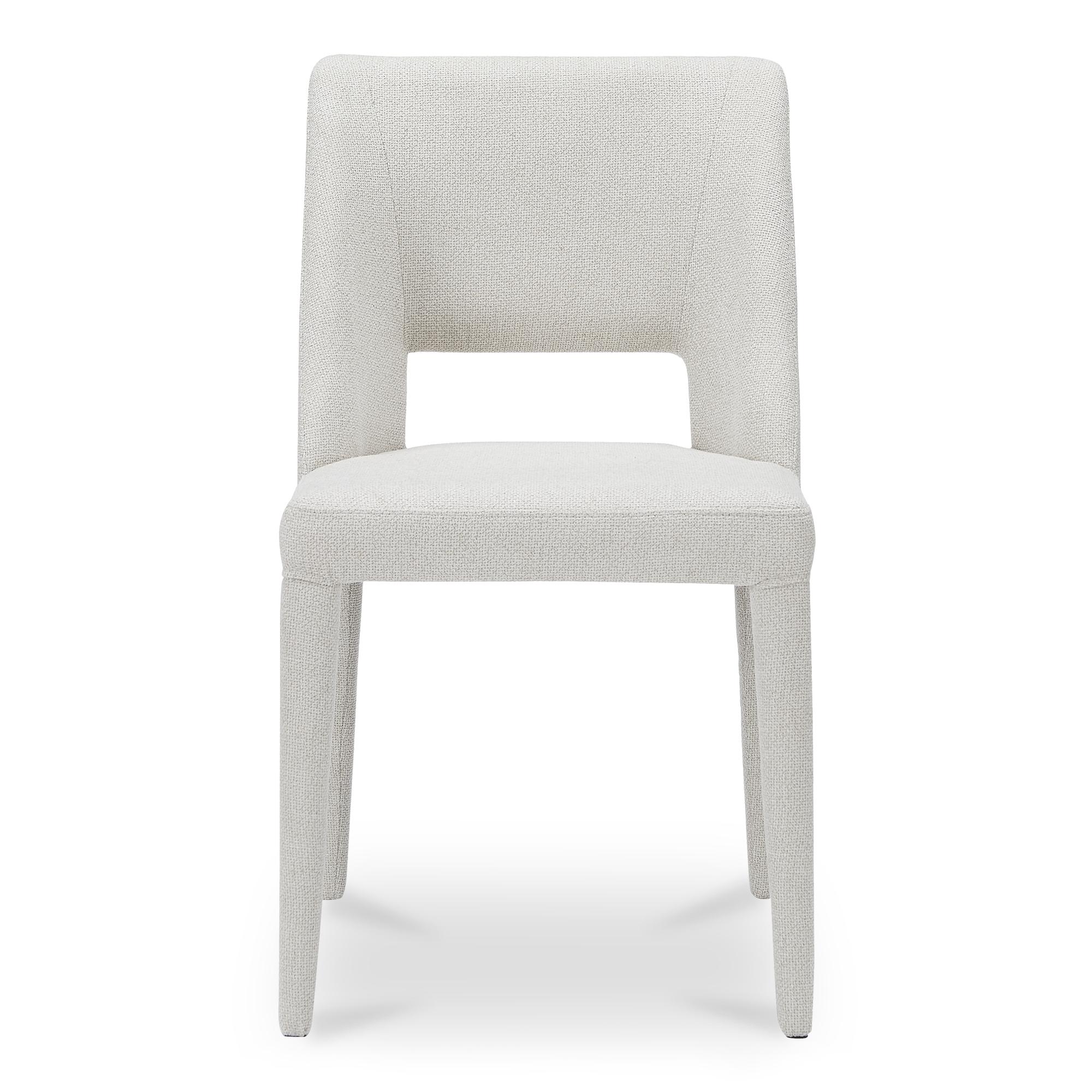 Joyce Dining Chair Beige-Set of Two 4 Joyce Dining Chair Beige-Set of Two - Image 4