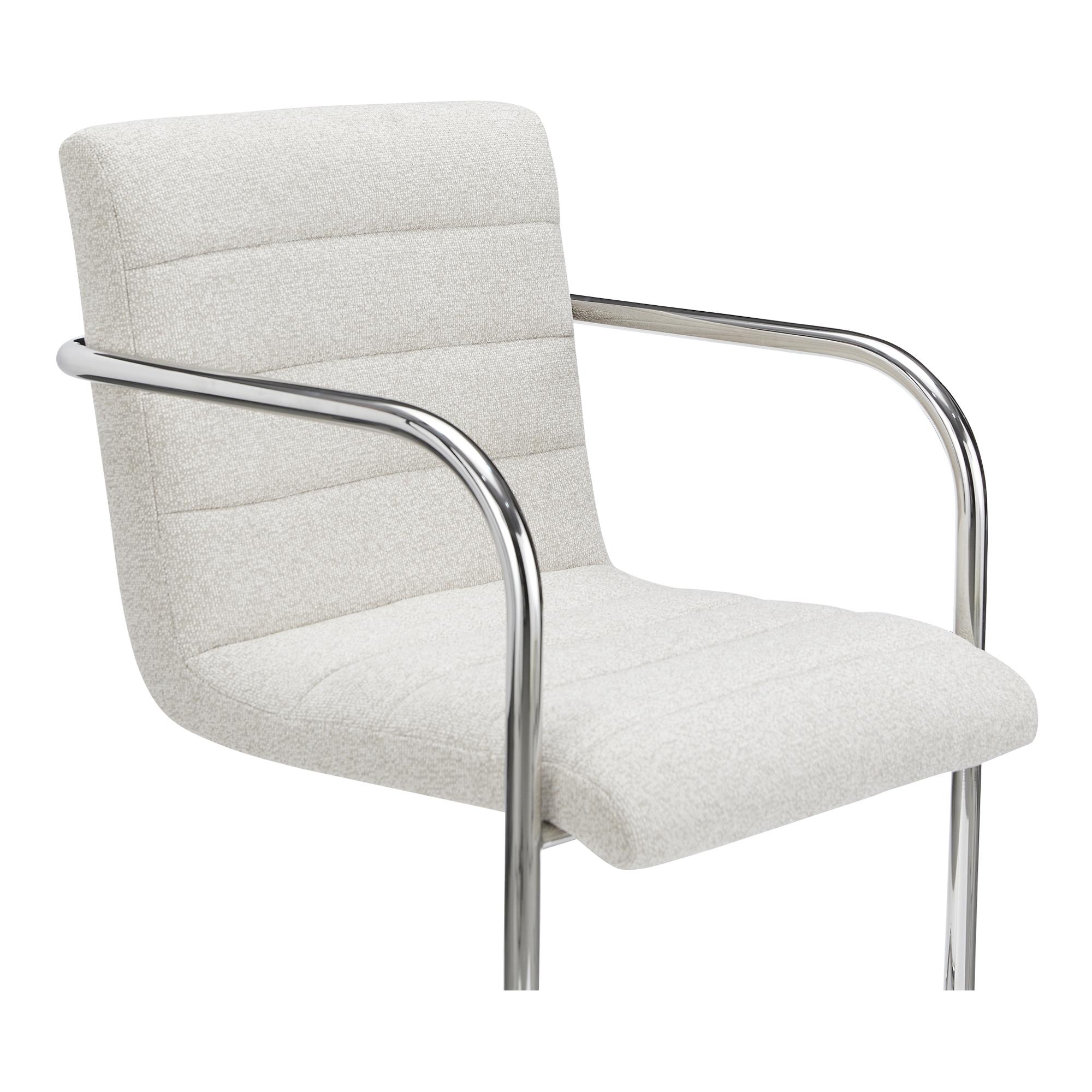 Pedro Dining Chair Beige Set of Two 6 Pedro Dining Chair Beige Set of Two - Image 6