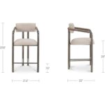 Cassidy Counter Stool Brown YM-1023-21 YM 1023 21 70