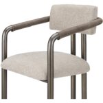 Cassidy Counter Stool Brown YM-1023-21 YM 1023 21 Cassidy closeup shadsilo