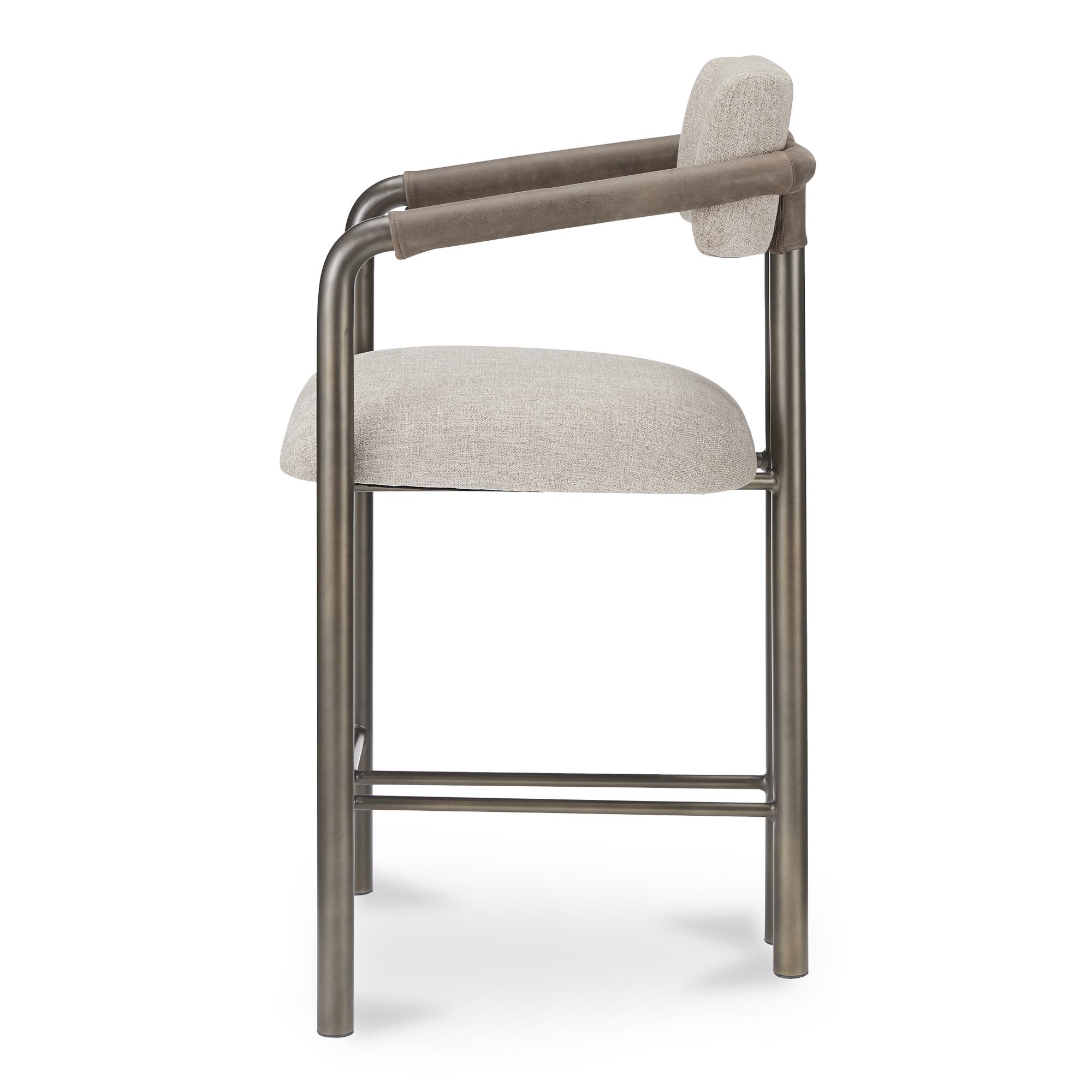 Cassidy Counter Stool Brown 3 Cassidy Counter Stool Brown - Image 3