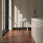 Kelsey Swivel Counter Stool Beige YM-1024-34 YM 1024 34 10