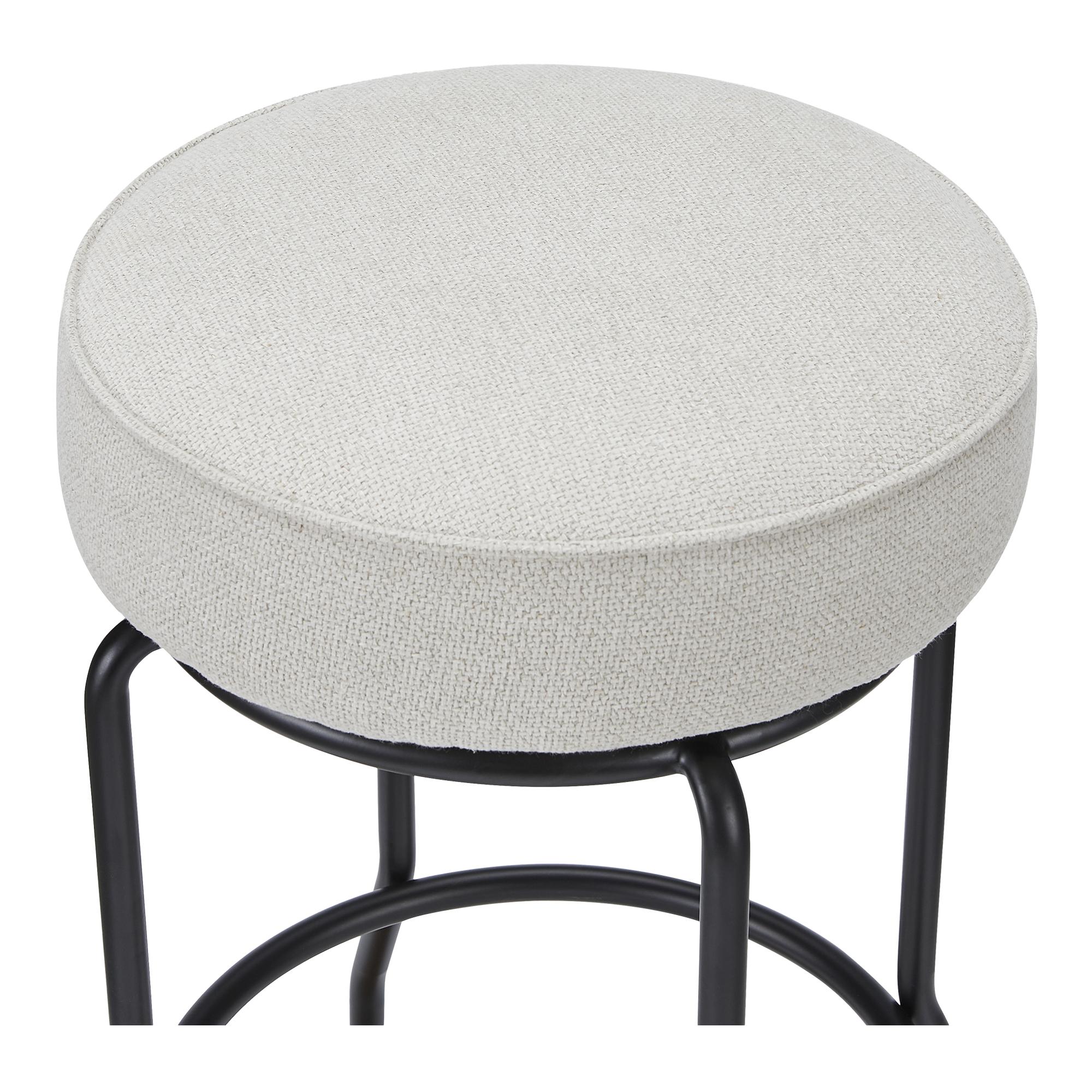 Kelsey Swivel Counter Stool Beige 3 Kelsey Swivel Counter Stool Beige - Image 3