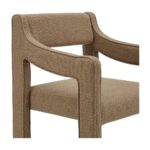 Elise Dining Chair Ochre YM-1027-20 YM 1027 20 Elise closeup shadsilo